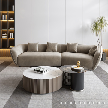 Moderne Designer-Möbel-Luxus-Stoff-Sofa